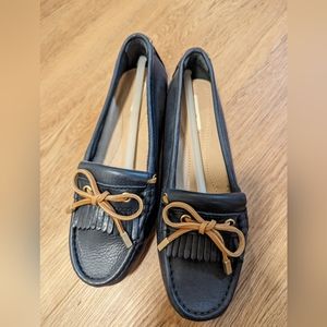 All leather Massimo Dutti moccasin